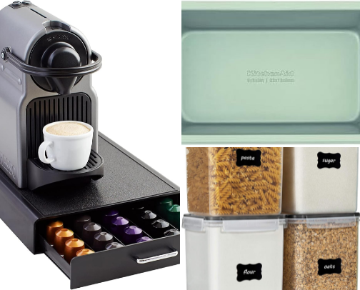 Stocking an entire kitchen with everything you want on a budget cover photo collage