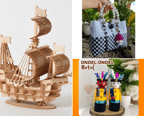 Unique Handicraft from Indonesian cover photo collage