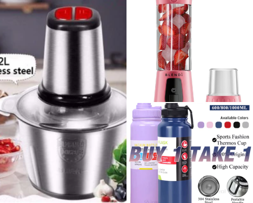 Kitchen wares cover photo collage