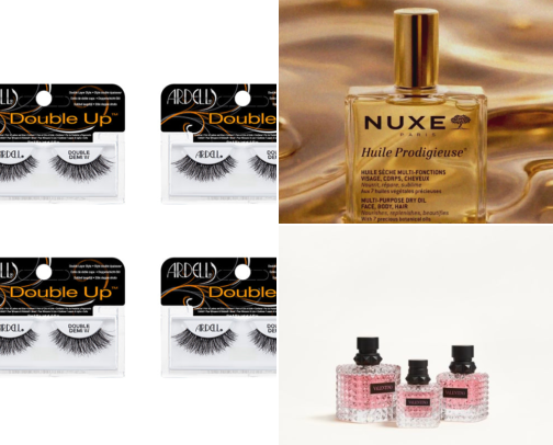 Beauty products I love cover photo collage