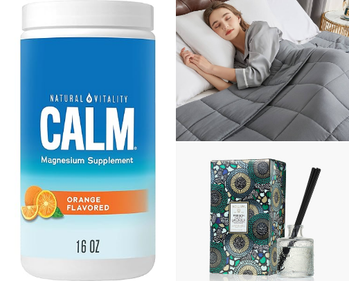 🌙 My Calm Nighttime Routine as a Mom cover photo collage