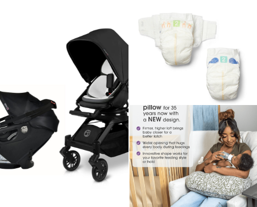 Newborn Must Haves to Make Life Easier cover photo collage