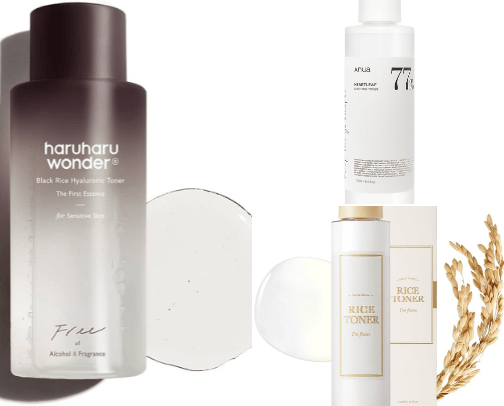 poreless glowy skin cover photo collage