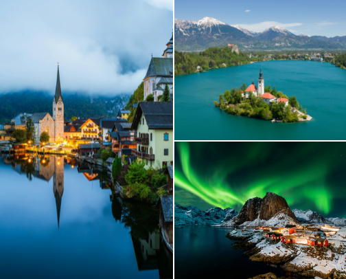 Best Small Towns in Europe That Feel Like a Fairytale 🏡✨ cover photo collage
