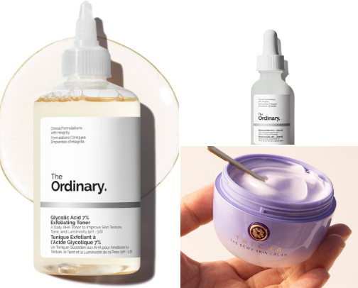 Skin care products you can’t live without 🫧 cover photo collage