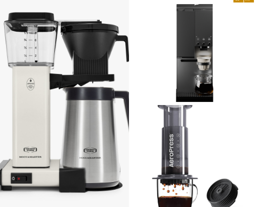 Coffee At Home Essentials cover photo collage