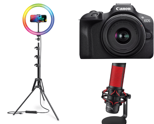 Content Creator Essentials: Must-Have Tech ToolsToolkit cover photo collage