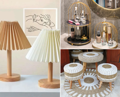 Aesthetic Home Living cover photo collage