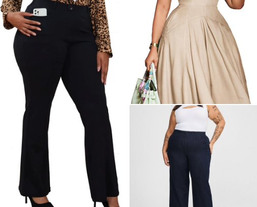 Curvy Style: Lived-in, comfortable, but luxury, while affordable. 😆 cover photo collage