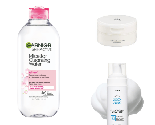 Tried and true skincare🧼 cover photo collage