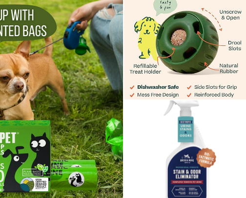 The Ultimate New Pet Starter Kit: First 30 Days cover photo collage