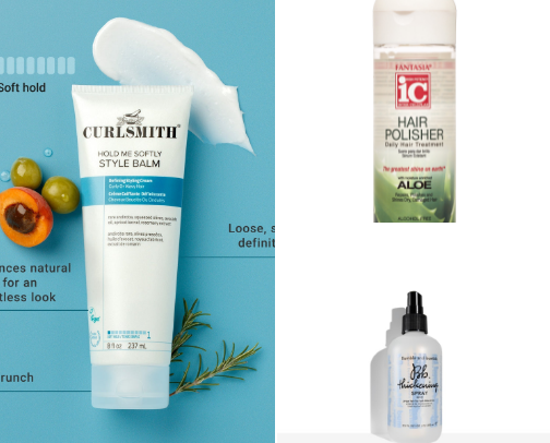 Flat Hair Must Haves cover photo collage