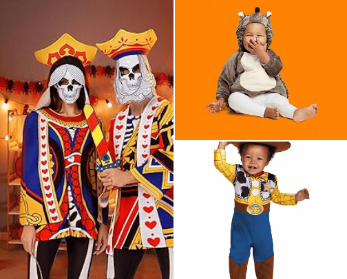 Halloween Costumes And Favors cover photo collage