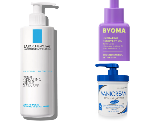 Skincare cover photo collage