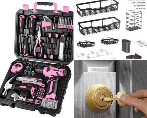 Practical Amazon Home Finds: Kitchen, Cleaning & Organization 🏠✨ cover photo collage