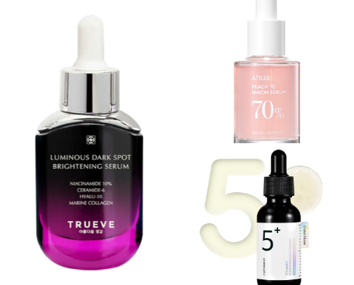 Serum Brightening fav cover photo collage