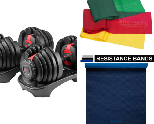 Home Workout Essentials for Busy Mums cover photo collage