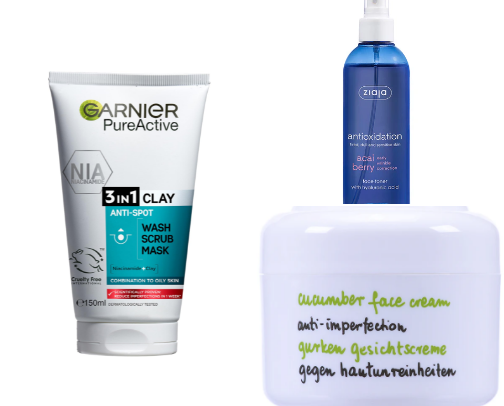 My skincare routine🌅🌃 cover photo collage