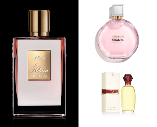 My fave perfumes cover photo collage