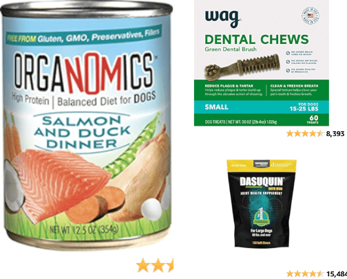 My Amazon Subscribe and Save List cover photo collage