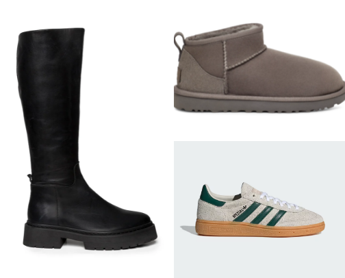 Winter 2025  must haves shoes cover photo collage