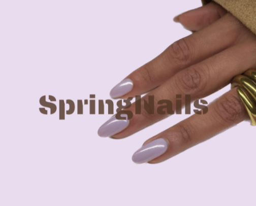 Spring Nails cover photo collage