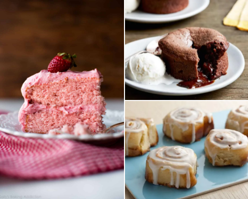 Baking Bookmarks cover photo collage