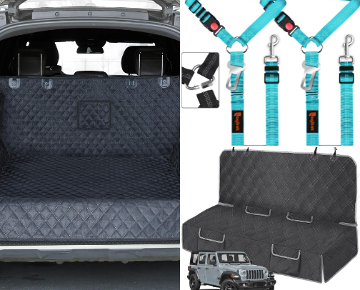 Dog Gear for Jeep & Car Adventures cover photo collage