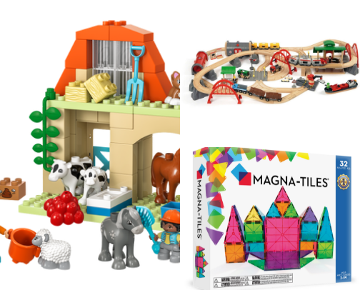 Toddler Toys that my 4 yr old still plays with. cover photo collage