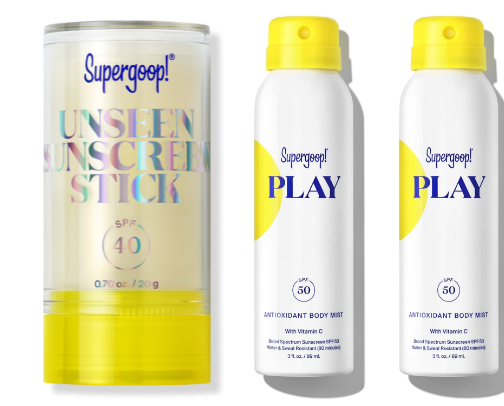 Glow-Protect Sunscreens cover photo collage
