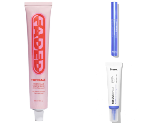 getting rid of stubborn acne scars cover photo collage