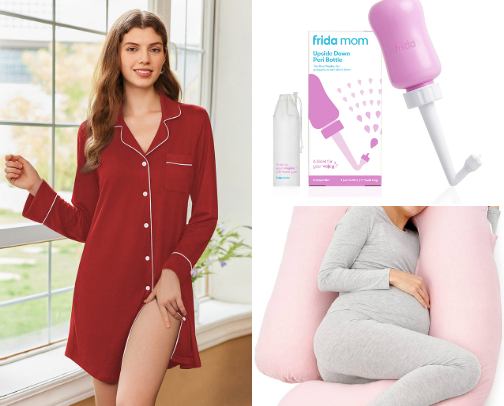 In my hospital bag cover photo collage