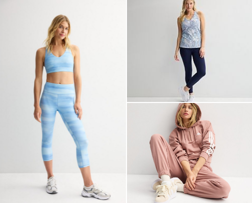 Sweat in Style Sportswear cover photo collage