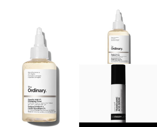PCOS - Acne prone skincare on a budget cover photo collage