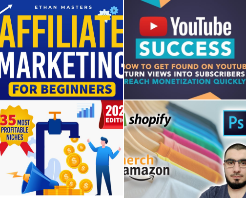 💰 Top Udemy Courses to Help You Make Money Online cover photo collage