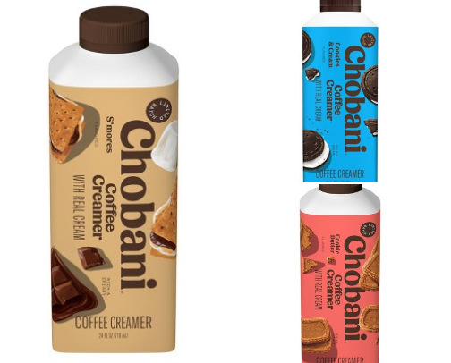 Chobani Coffee Creamers!🤍 cover photo collage