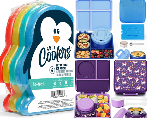 Kids' Lunchbox Accessories cover photo collage