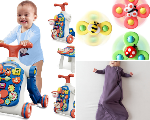 Christmas List for 6 month old! cover photo collage