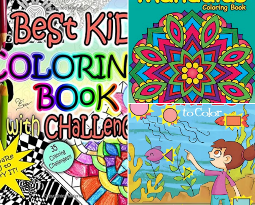 Children's Books cover photo collage