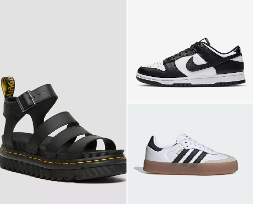 THE ONLY SHOES YOU'LL WANT TO WEAR cover photo collage