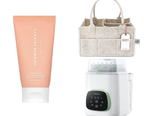 Things you'll find in this new mom's nursery! -amazon links included &lt;3 cover photo collage