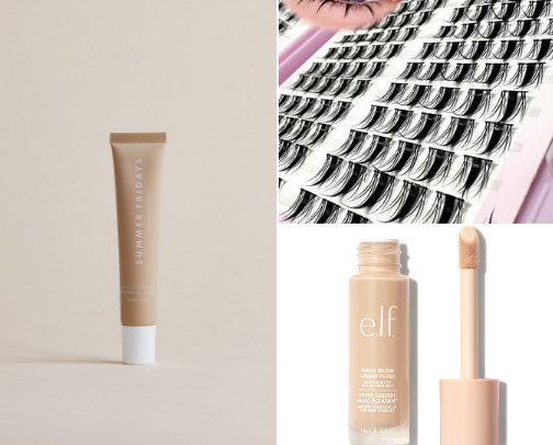 My favorite beauty recs cover photo collage