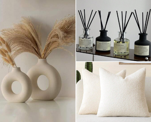 Home decor cover photo collage