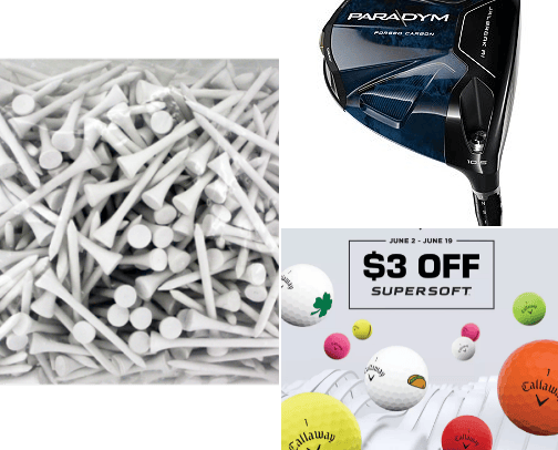 Golf Must haves cover photo collage