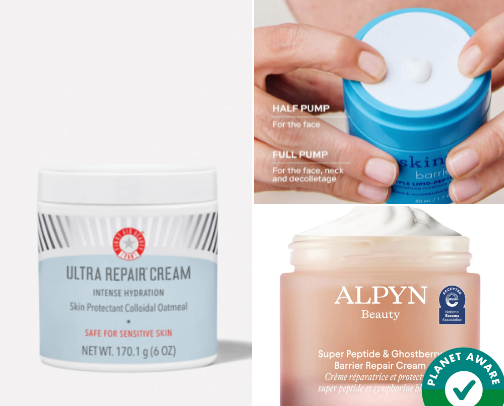 best moisturizers for dry and flaky skin cover photo collage