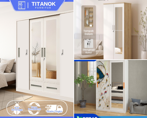 Wardrobe cover photo collage