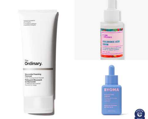 My Current Skincare Routine for Glass Skin cover photo collage