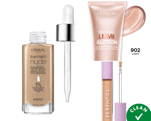 makeup for my acne girlies 🎀 cover photo collage