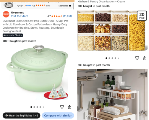 My all time kitchen finds cover photo collage