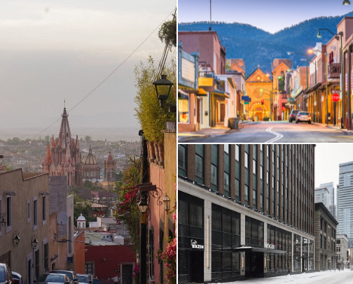 Travel cover photo collage
